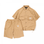 Breezy Wide  Set Up(Khaki)<img class='new_mark_img2' src='https://img.shop-pro.jp/img/new/icons8.gif' style='border:none;display:inline;margin:0px;padding:0px;width:auto;' />