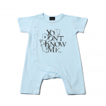 You Dont Know Me Rompers(Light Blue)