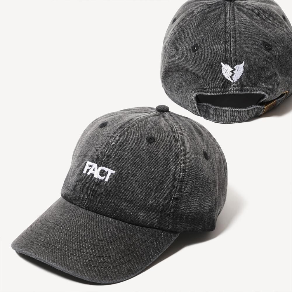 Denim Cap FACT×Deviluse (Black Denim) - Deviluse ONLINE STORE
