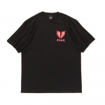 Plump Heart T-shirts(Black)