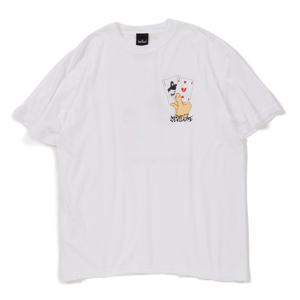 God Bless T-shirts(White) - Deviluse ONLINE STORE