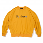 Molding Crewneck(Washed Yellow)<img class='new_mark_img2' src='https://img.shop-pro.jp/img/new/icons8.gif' style='border:none;display:inline;margin:0px;padding:0px;width:auto;' />