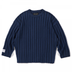 Bump Knit Crewneck(Navy)<img class='new_mark_img2' src='https://img.shop-pro.jp/img/new/icons8.gif' style='border:none;display:inline;margin:0px;padding:0px;width:auto;' />