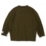 Bump Knit Crewneck(Olive)<img class='new_mark_img2' src='https://img.shop-pro.jp/img/new/icons8.gif' style='border:none;display:inline;margin:0px;padding:0px;width:auto;' />