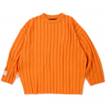 Bump Knit Crewneck(Orange)<img class='new_mark_img2' src='https://img.shop-pro.jp/img/new/icons8.gif' style='border:none;display:inline;margin:0px;padding:0px;width:auto;' />