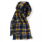 Check Stole(Gray/Yellow)