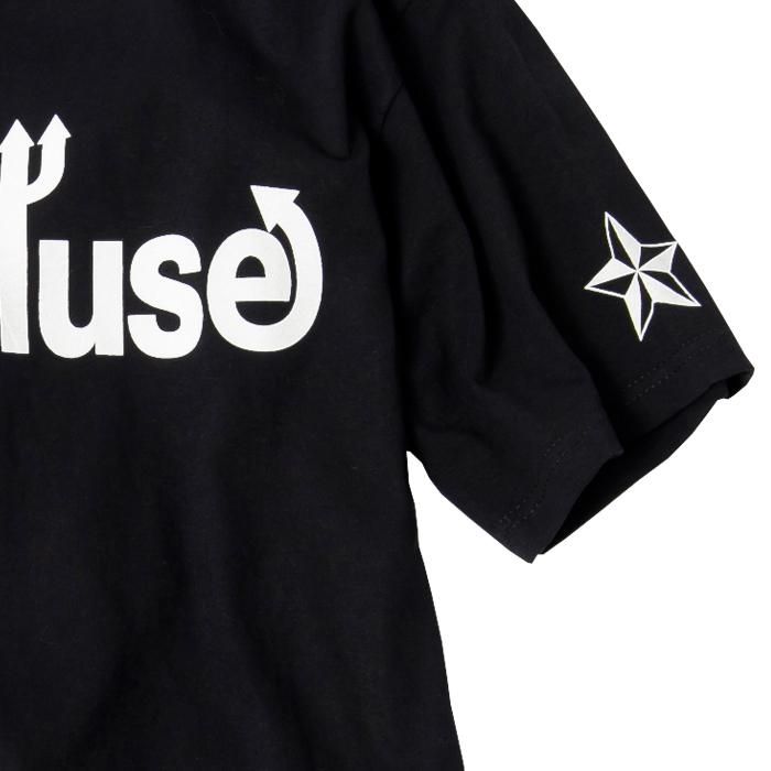 Logo T-shirts(Black) - Deviluse ONLINE STORE