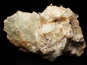 福島県蛍鉱山産 蛍石＆水晶 (Fluorite & Quartz / Japan)