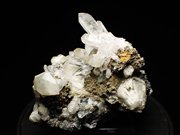 アゼルバイジャン産クローアパタイト、クォーツ、カルサイト＆マグネタイト (Chlorapatite, Quartz, Calcite & Magnetite / Azerbaijan)