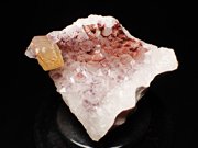 ドイツ産アメジスト、ヘマタイト＆カルサイト (Amethyst, Hematite & Calcite / Germany)