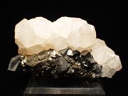 ܻΥѥ饤ȡ륵 (Arsenopyrite & Calcite / Kosovo)
