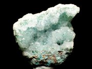 ペルー産クォーツ、クリソコラ＆アタカマイト (Quartz, Chrysocolla