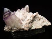 ナミビア産ブランドバーグクォーツ＆ヘマタイト (Brandberg Quartz & Hematite / Namibia)