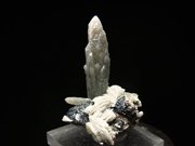 内モンゴル産クォーツ、アクチノライト＆カルサイト (Quartz, Actinolite & Calcite / Inner Mongolia)