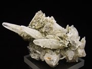 宮崎県乙ヶ淵鉱山産 水晶＆フォイト電気石 (Quartz & Foitite / Japan)