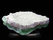 ɻե饤ȡ᥸ (Fluorite on Amethyst on Fluorite / Colorado)
