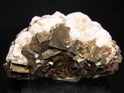 コソボ産パイライト＆ロードクロサイト (Pyrite & Rhodochrosite / Kosovo)