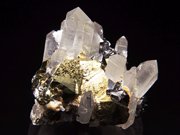 ֥륬ꥢġե饤ȡ륳ѥ饤 (Quartz, Sphalerite & Chalcopyrite / BGR)