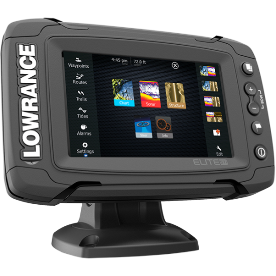 LOWRANCE ローランス Elite-5 Ti 日本語モデル HDIモデル - バスボート