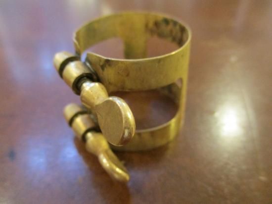 委託品 メイヤー アルトサックス用 リガチャーキャップ ビンテージ