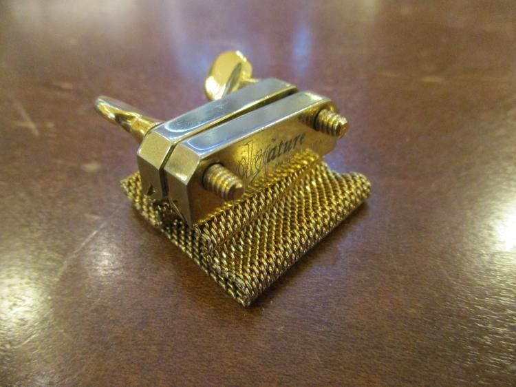 委託品 オレガチャー ソプラノサックスラバー用 リガチャー 17 GP 