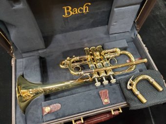 Bach　E♭トランペット　AE190【服部管楽器】