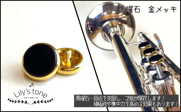 ヤマハ用トランペットピストンボタン 3個×1セット 金メッキ ヤマハ用トランペットピストンボタン 3個×1セット 金メッキ