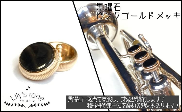 入荷待ち】バック用トランペットピストンボタン ばら売り ピンク