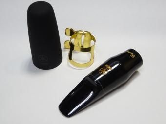 ヤマハ ソプラノサックス マウスピ-ス カスタム 4CM リガチャー キャップ付 Yamaha Online ソプラノサックスマウスピース 4CM リガチャー
