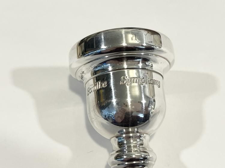 シルキー バストロンボーンマウスピース シンフォニーシリーズ D6.0 太