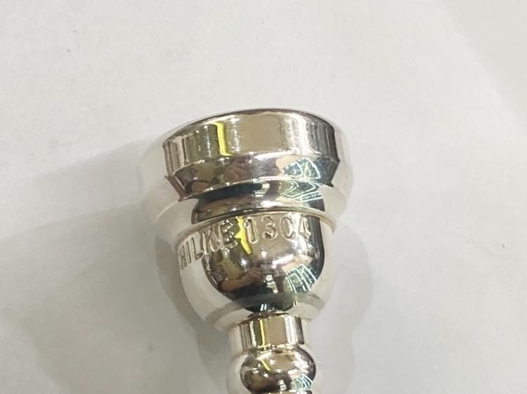 Schilke シルキー 13C4 トランペット マウスピース 銀メッキ