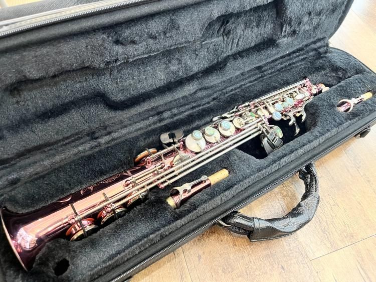 委託品 イオ ソプラノサックス ピンクラッカー 【中古】【西巣鴨