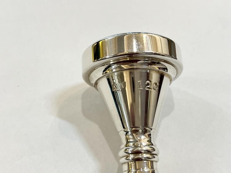 AJW トロンボーンマウスピース 12C 細管【中古】【西巣鴨
