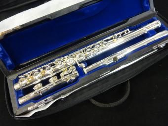 Pearl パール PF-665E フルート 頭部管銀製 オフセット
