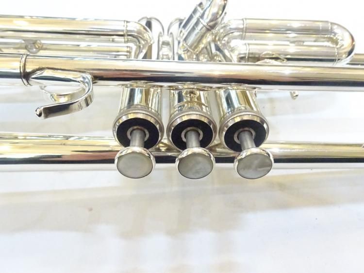 ヤマハ　カスタムシリーズ　トランペット YTR800GS　銀メッキ　シルバー YAMAHA / YTR-850GS ヤマハ カスタム トランペット 銀メッキ仕上