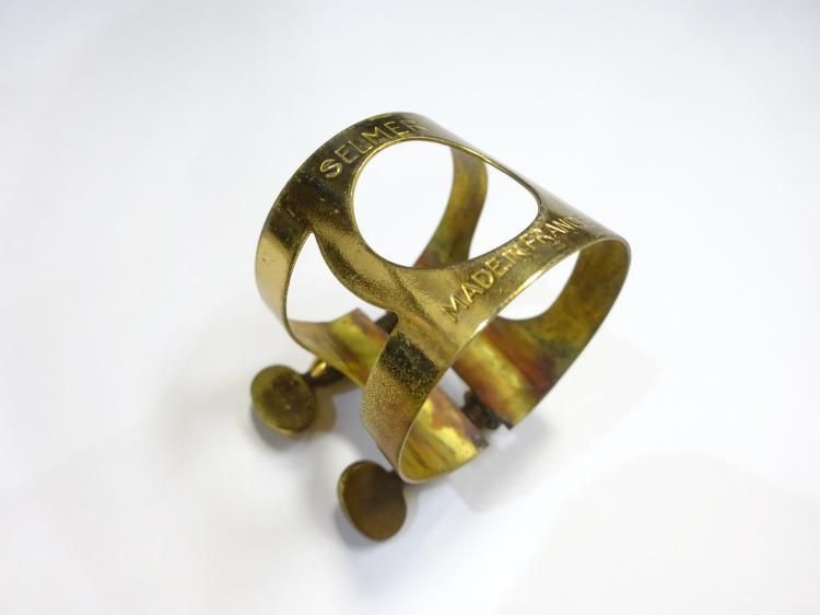 セルマー テナーサックス用 リガチャー スモールイン キャップ付き