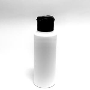 プラスチック容器 100ml PE ホワイト ストレートボトル [ ヒンジ