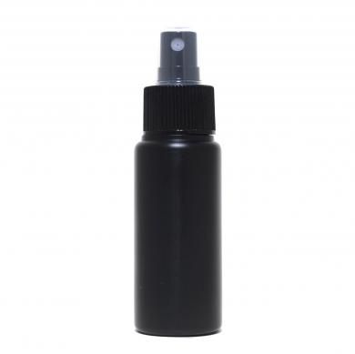 スプレーボトル 50ml PE ストレートボトル [ ボトル：遮光黒