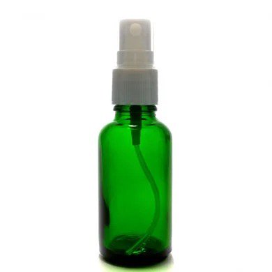 アロマ遮光瓶 30ml グリーン [ ホワイトフィンガースプレー ][ 112個/ロット 送料無料 ][ 個包装なし業務用梱包 ]