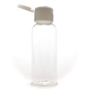 プラスチック容器 30ml PET [ ボトル：透明 ／ ヒンジキャップ：ホワイト ] [ 100個/ロット 送料無料 ]