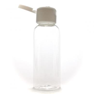 プラスチック容器 30ml PET [ ボトル：透明 ／ ヒンジキャップ