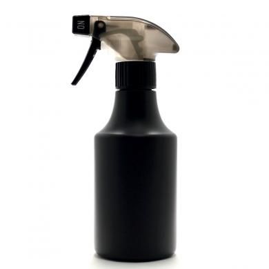 スプレーボトル 遮光 300ml 340本 トリガースプレー 300ml [ ボトル：遮光黒 ／ トリガー：ブラック ]