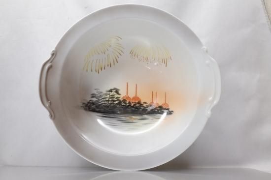 ノリタケ 昭和15年 紀元2600年 島津神社本社祭 記念 皿 - サロン