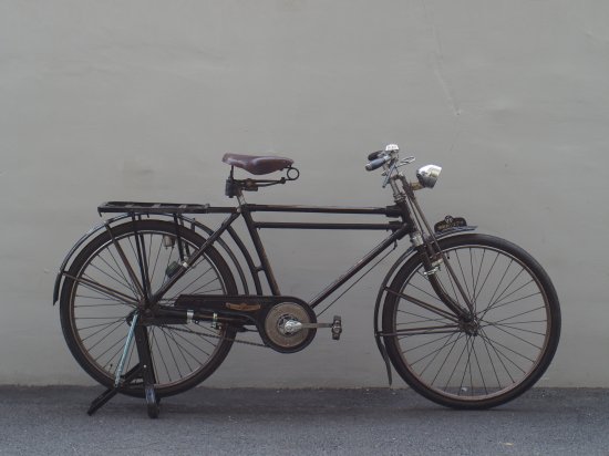 昭和実用自転車運搬自転車　エンブレムマーク取付金具　真鍮製100個　（希少）