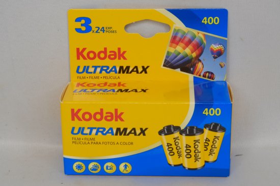 Kodak Kodak ULTRAMAX 400 24枚撮り 3本パック - サロンＦ２ ネットショップ