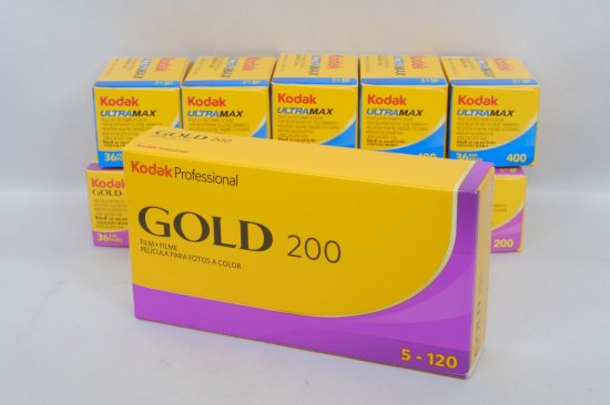 Kodak Gold 200 ブローニー　フィルム - サロンＦ２ ネットショップ