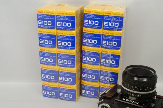 Kodak E100 EKTACHROME ISO100 ポジフィルム - サロンＦ２ ネットショップ