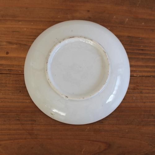染付印判 小槌/幾何学模様の小皿13cm - 暮らしのたからもの