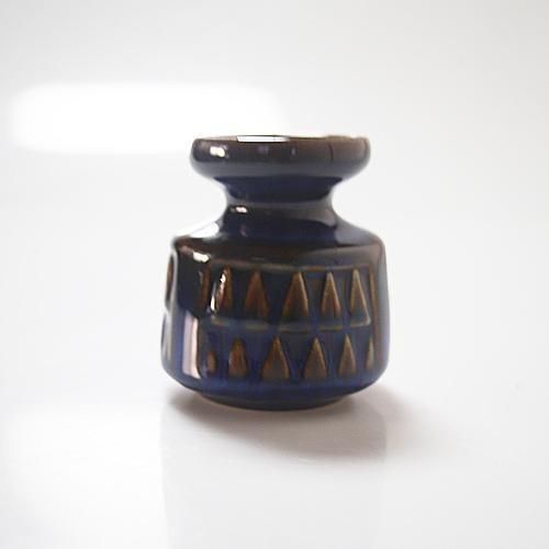 デンマーク SOHOLM スーホルム Einar Johansen制作 花瓶 デンマーク製アンティーク花瓶 Einar Johansen作