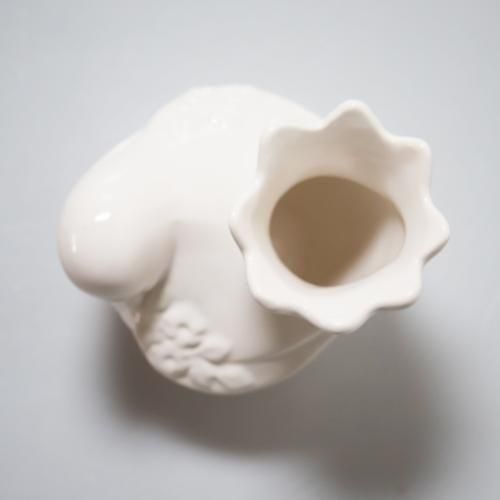 スウェーデン Deco / デコ社 とりの花瓶（陶器製）- 暮らしの